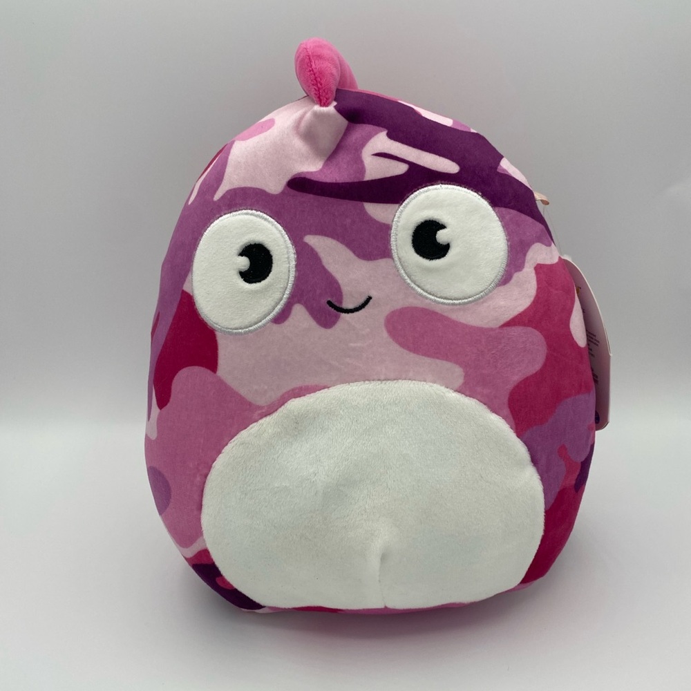 Squishmallows Bronte Chameleon Plush Stuffed Toy Pink Camo Camouflage 8 Inch